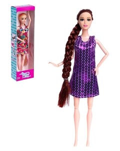Кукла модель шарнирная Мира в платье Nnb