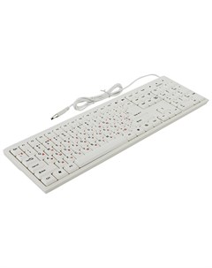 Клавиатура проводная Standard 303 USB 104 клавиши белая Sven