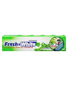 Зубная паста для защиты от кариеса прохладная мята Fresh White Lion thai