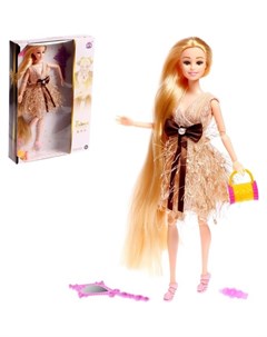 Кукла модель Дженнифер шарнирная в пышном платье с аксессуарами Nnb