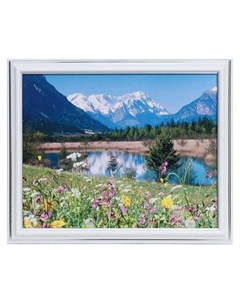Картина Озеро в альпах 20х25 23х28 см Nnb