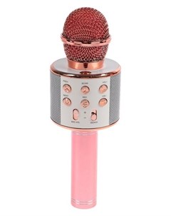 Микрофон для караоке Luazon Lzz 56 Ws 858 1800 мач розовый Luazon home