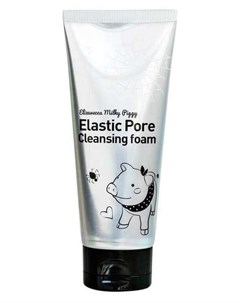 Пенка маска для умывания черная Elastic Pore Cleansing Foam Elizavecca