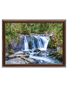 Картина Лесной водопад 25 х 35 28х38 см Nnb