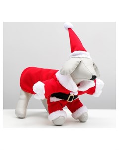 Новогодний костюм для собак Клаус XS Nnb
