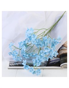 Цветы искусственные Силена 2х60 см голубой Nnb