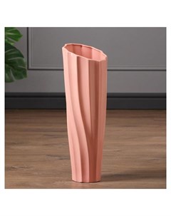 Ваза керамическая Селена напольная розовая 45 см Керамика ручной работы