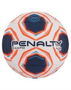 Мяч футбольный Penalty Bola Campo S11 R2 Xxi размер 5 PU термосшивка цвет белый чёрный красный Nnb
