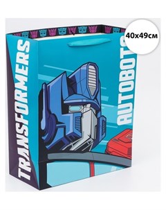 Пакет подарочный Autobots трансформеры 40х49х19 см Hasbro