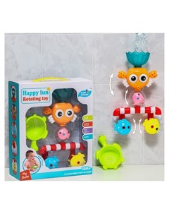 Набор игрушек для игры в ванне Крабик MAX мельница Nnb