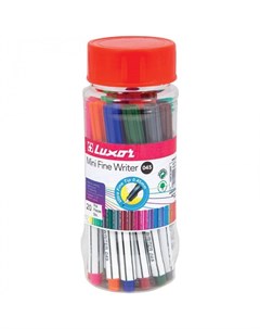 Набор капиллярных ручек Mini Fine Writer 045 20 цветов Luxor