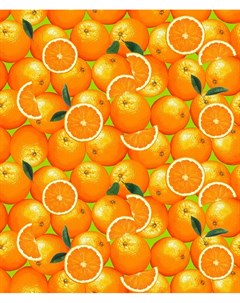 Полотенце вафельное Апельсины 40х70см Нордтекс