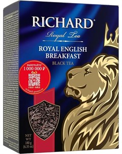 Чай черный Royal English Breakfast 180гр Richard