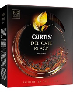 Чай черный Delicate Black 100 пакетиков Curtis