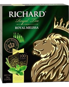 Чай зеленый Royal Melissa 25 пакетиков Richard