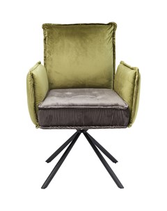 Кресло chelsea зеленый 65x90x60 см Kare