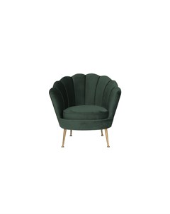 Кресло велюр зеленый 79 85 зеленый 79x85x89 см Garda decor