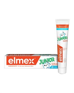 Детская зубная паста Junior от 6 до 12 лет 75 мл Elmex