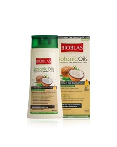 Шампунь для тусклых и безжизненных волос Botanic Oils с кокосовым маслом 360мл Bioblas