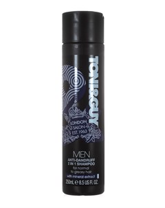 Шампунь кондиционер против перхоти для мужчин Men Anti Dandruff 2 in 1 Shampoo 250 мл Для мужчин Toni&guy