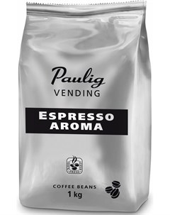 Кофе Vending Espresso Aroma в зернах 1кг Paulig