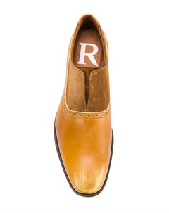 Roseanna ботинки слипон с контрастными вставками нейтральные цвета Roseanna