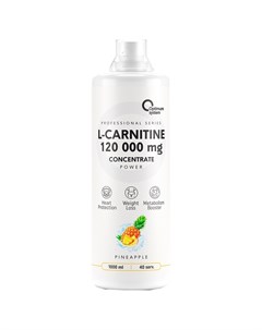 L Carnitine Concentrate 120 000 Power ананас 1 л Optimum system