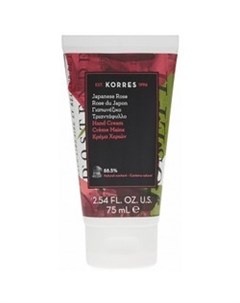 Japanese Rose Hand Cream Крем увлажняющий для рук с японской розой 75 мл Korres