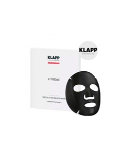 X Treme Regulating Black Mask Регулирующая черная маска 1 шт Klapp