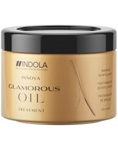 Innova Glamorous Oil Treatment Восстанавливающая смываемая маска чарующее сияние для волос 200 мл Indola