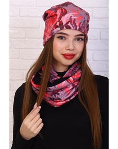 Комплект женский шапка и шарф снуд iv83602 56 58 Грандсток