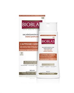 Шампунь для ослабленных волос Caffeine Ginseng 360 мл Bioblas