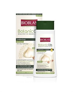 Шампунь против выпадения волос Botanic Oils Garlic 360 мл Bioblas