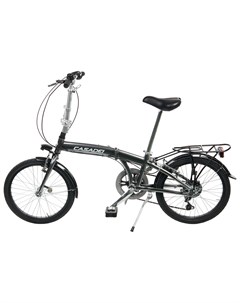 Велосипед складной allumiminio 20 дюймов серый Casadei