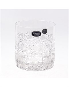 Набор стаканов для виски glasspo прозрачный 10 см Bohemia