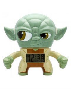 Часы Будильник BulbBotz Yoda Йода 19 см Star wars