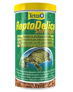 Лакомство ReptoMin Delica для водных черепах с креветкой 1л Tetra