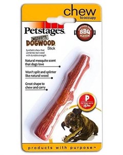 Игрушка Mesquite Dogwood с ароматом барбекю очень маленькая для собак 10см Petstages