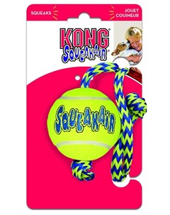 Игрушка Air Теннисный мяч средний с канатом для собак Kong