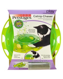 Игрушка Трек для кошек с контейнером для кошачьей мяты Petstages