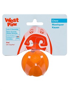 Игрушка Jive Мячик для собак XS 5см оранжевый West paw zogoflex