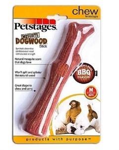 Игрушка Mesquite Dogwood с ароматом барбекю средняя для собак 18см Petstages
