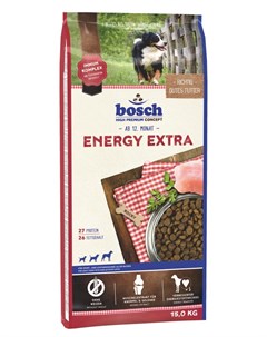 Сухой корм для собак Energy Extra 15 кг Bosch