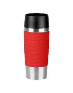 Термокружка 360 мл Travel Mug Wave красный Emsa
