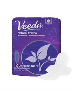 Ультратонкие прокладки ночные UltraThin Night Veeda
