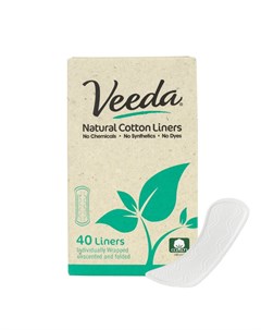 Прокладки ежедневные Natural Cotton Liners Veeda