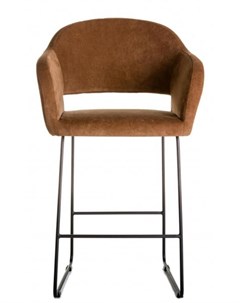 Кресло барное oscar коричневый 60x108x59 см R-home