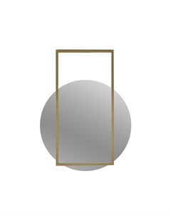 Зеркало настенное mettl золотой 40x50x3 см To4rooms