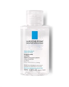 Мицеллярная вода для чувствительной кожи Ultra Sensitive 100 мл Physiological Cleansers La roche-posay