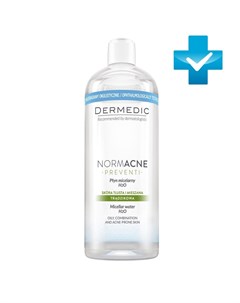 Мицеллярная вода H2O для жирной кожи Нормакне 500 мл Normacne Dermedic
